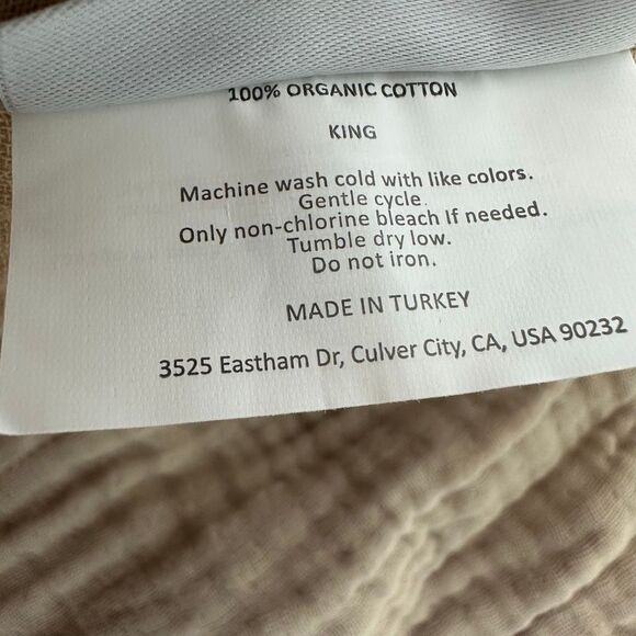 PARACHUTE  Sham (1) King Tan - Picture 6 of 6